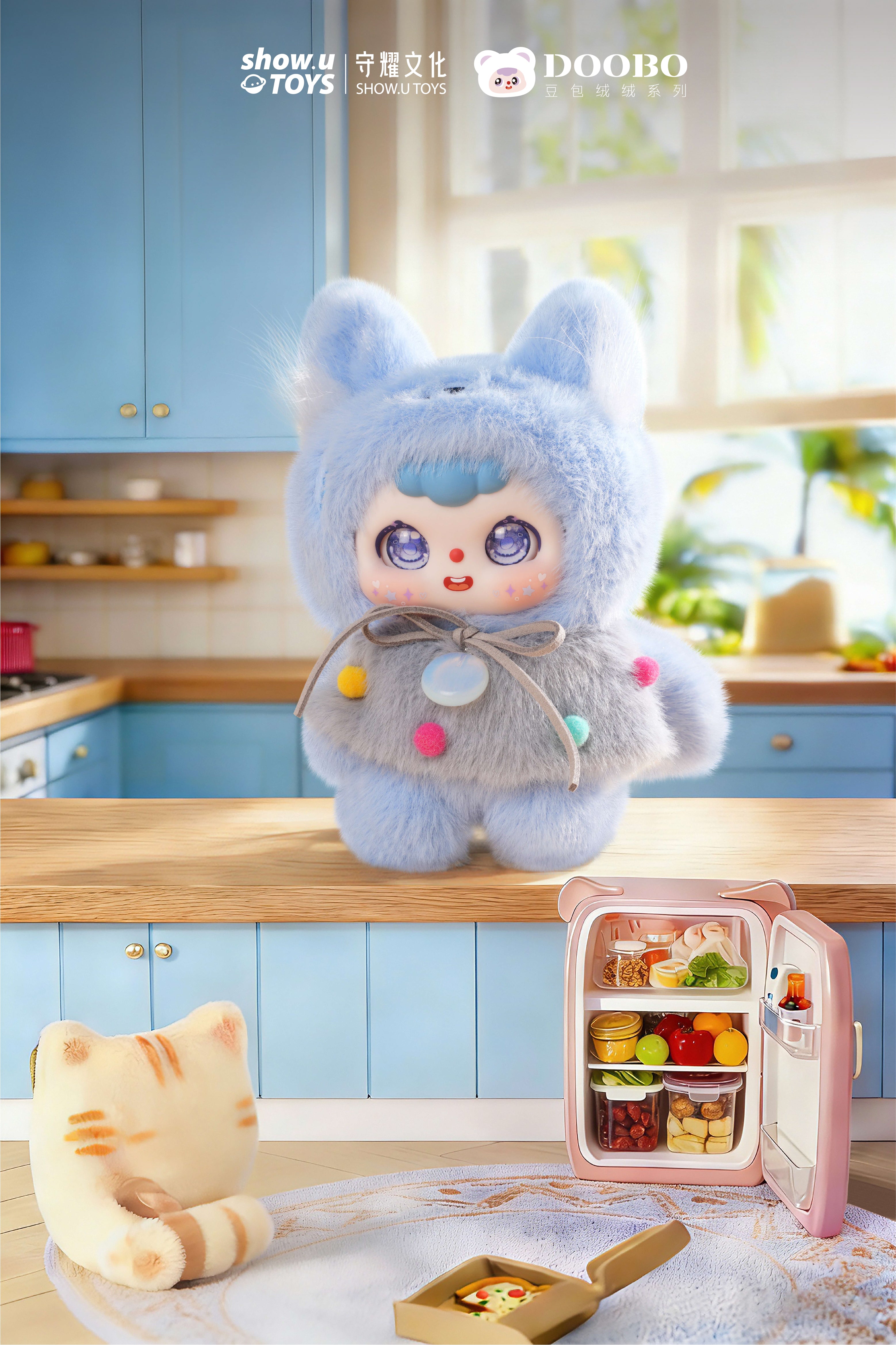 DOOBO Cat Cafe Series Lucky Meow Tales Plush Blind Box