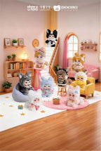 DOOBO Cat Cafe Series Lucky Meow Tales Plush Blind Box