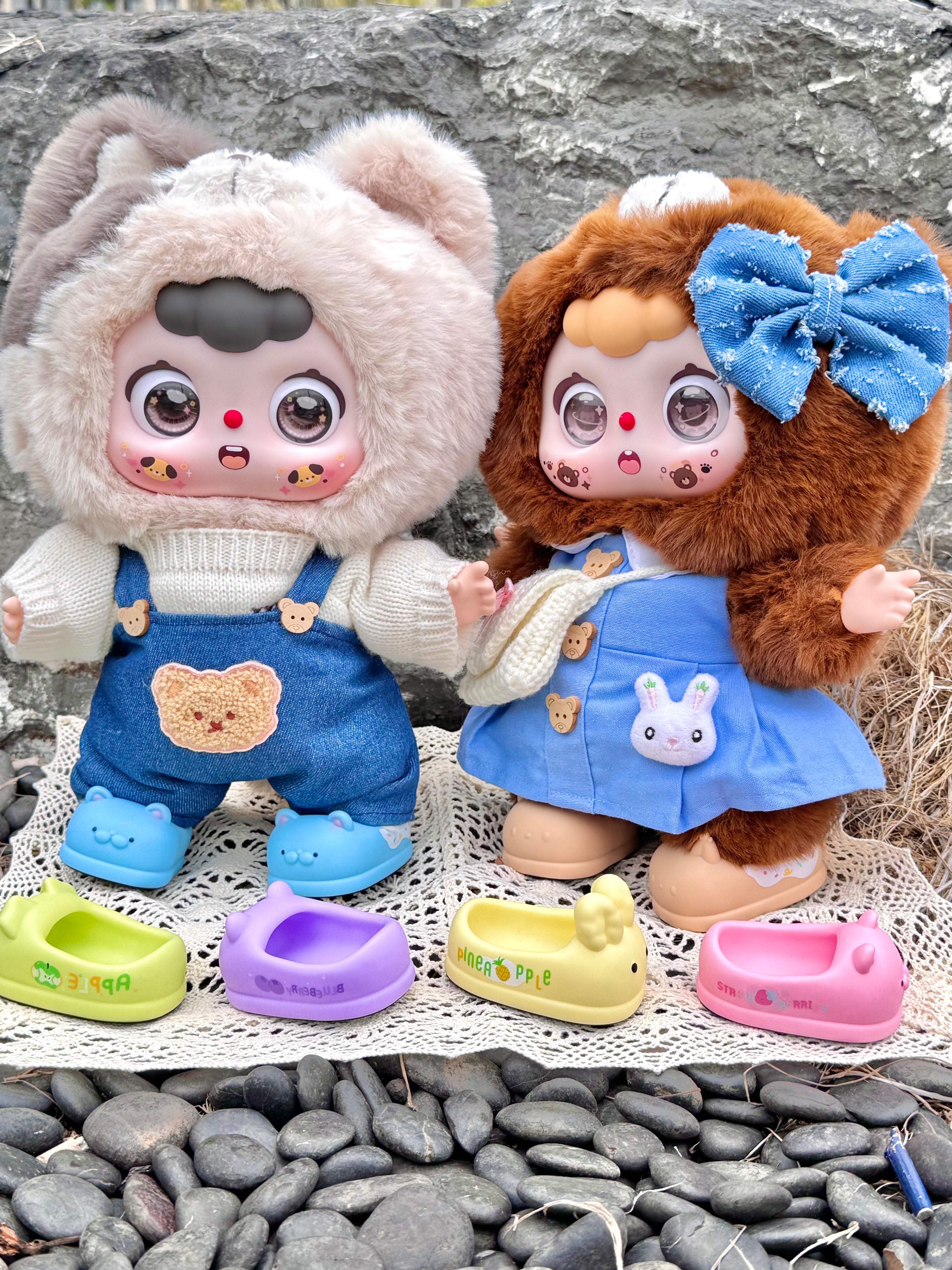 DOUBAO RONG RONG 400% Vanishing Burger Series Blind Box