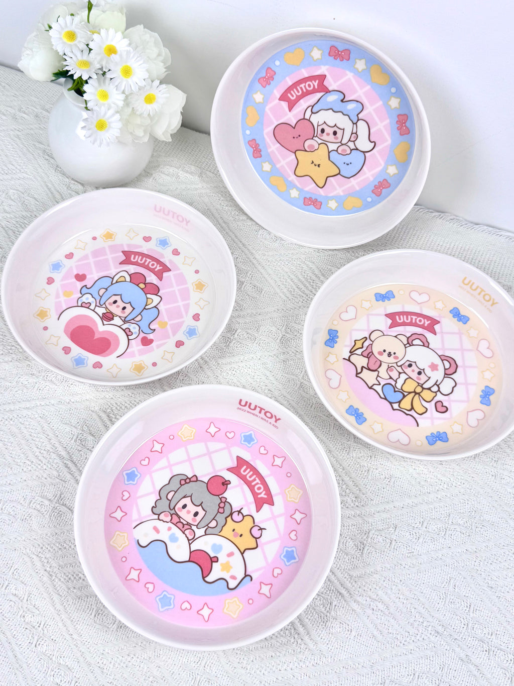 UUTOY Ceramic-Style Melamine Plate Blind Box