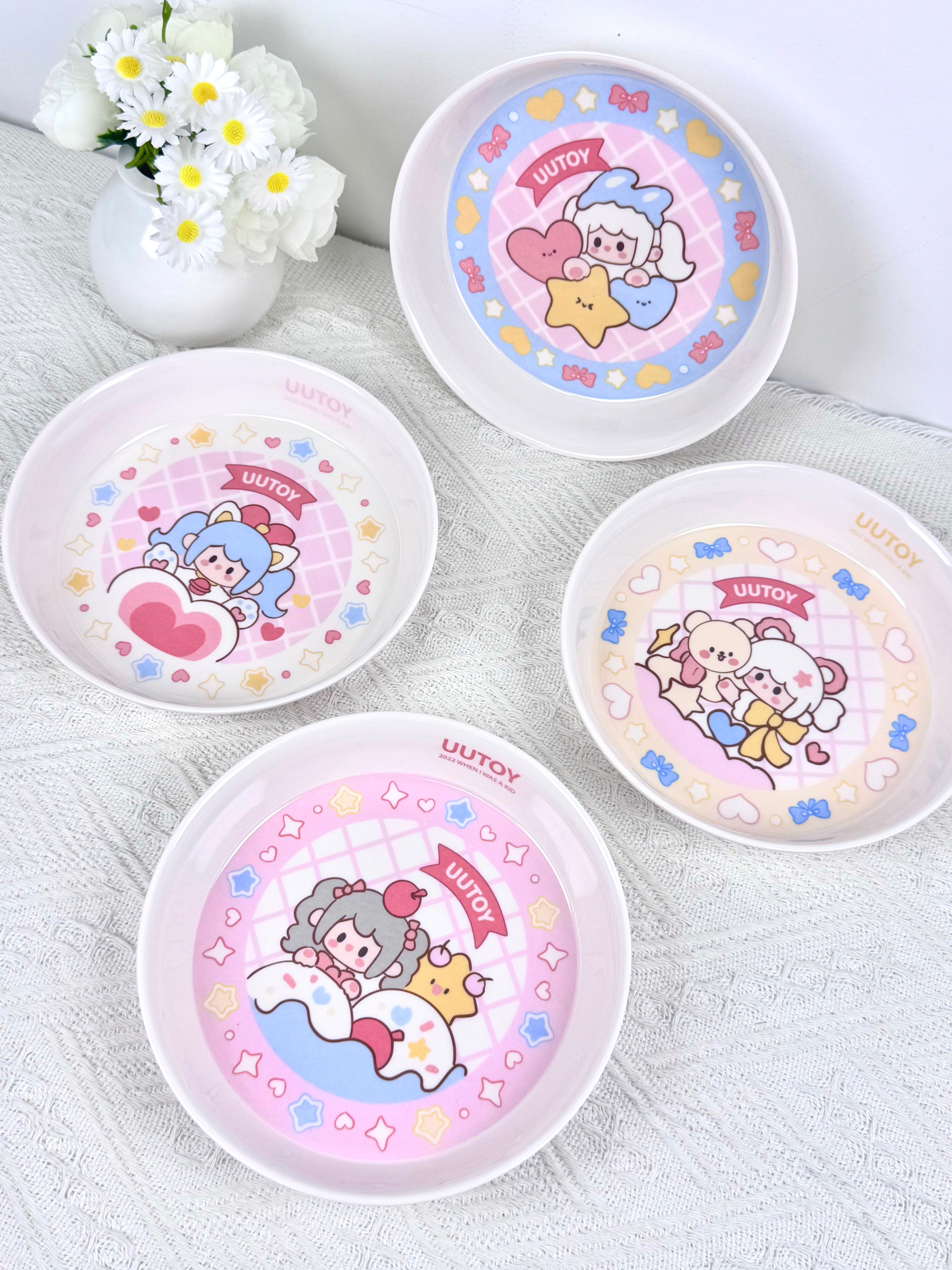 UUTOY Ceramic-Style Melamine Plate Blind Box