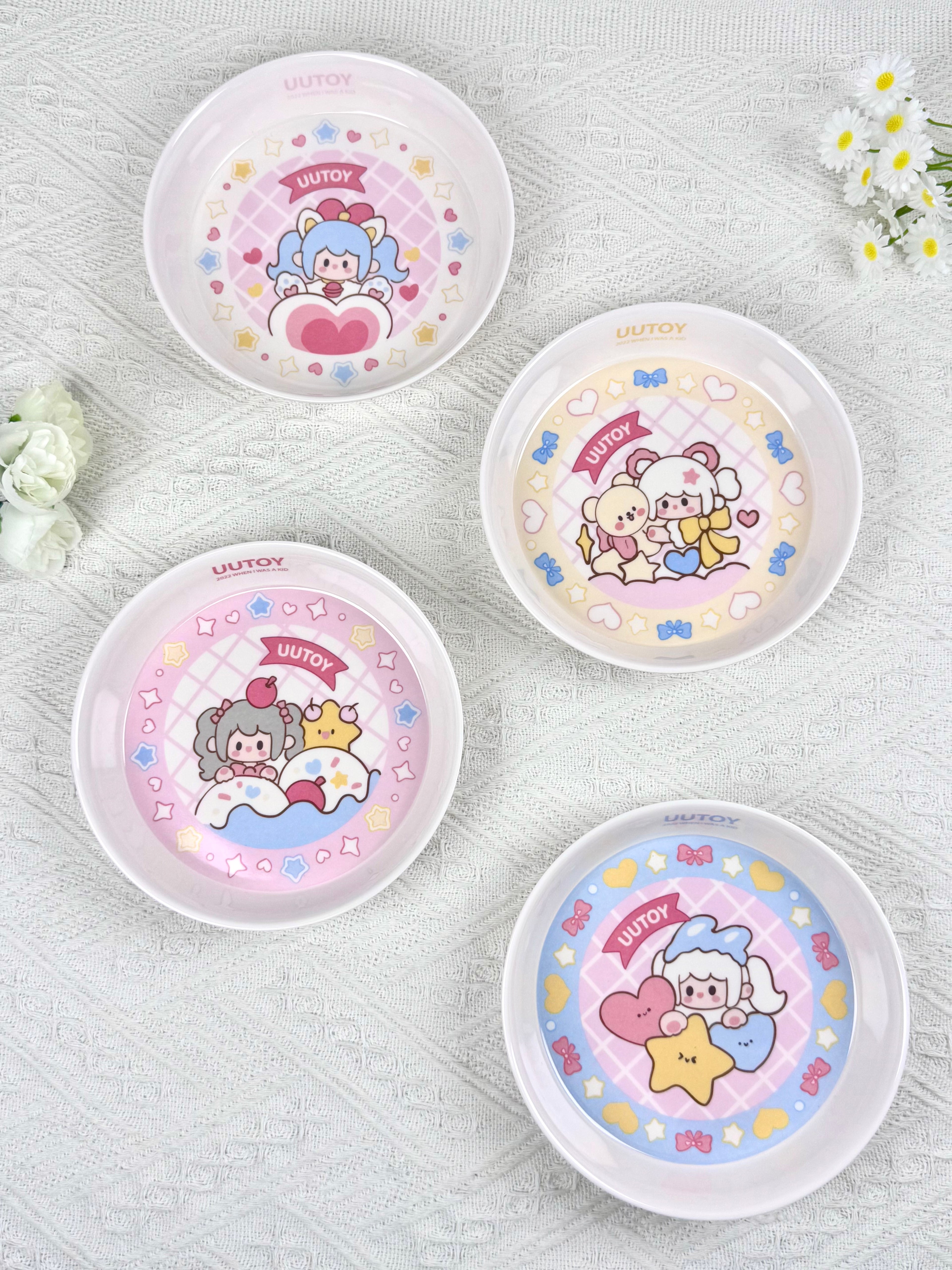 UUTOY Ceramic-Style Melamine Plate Blind Box