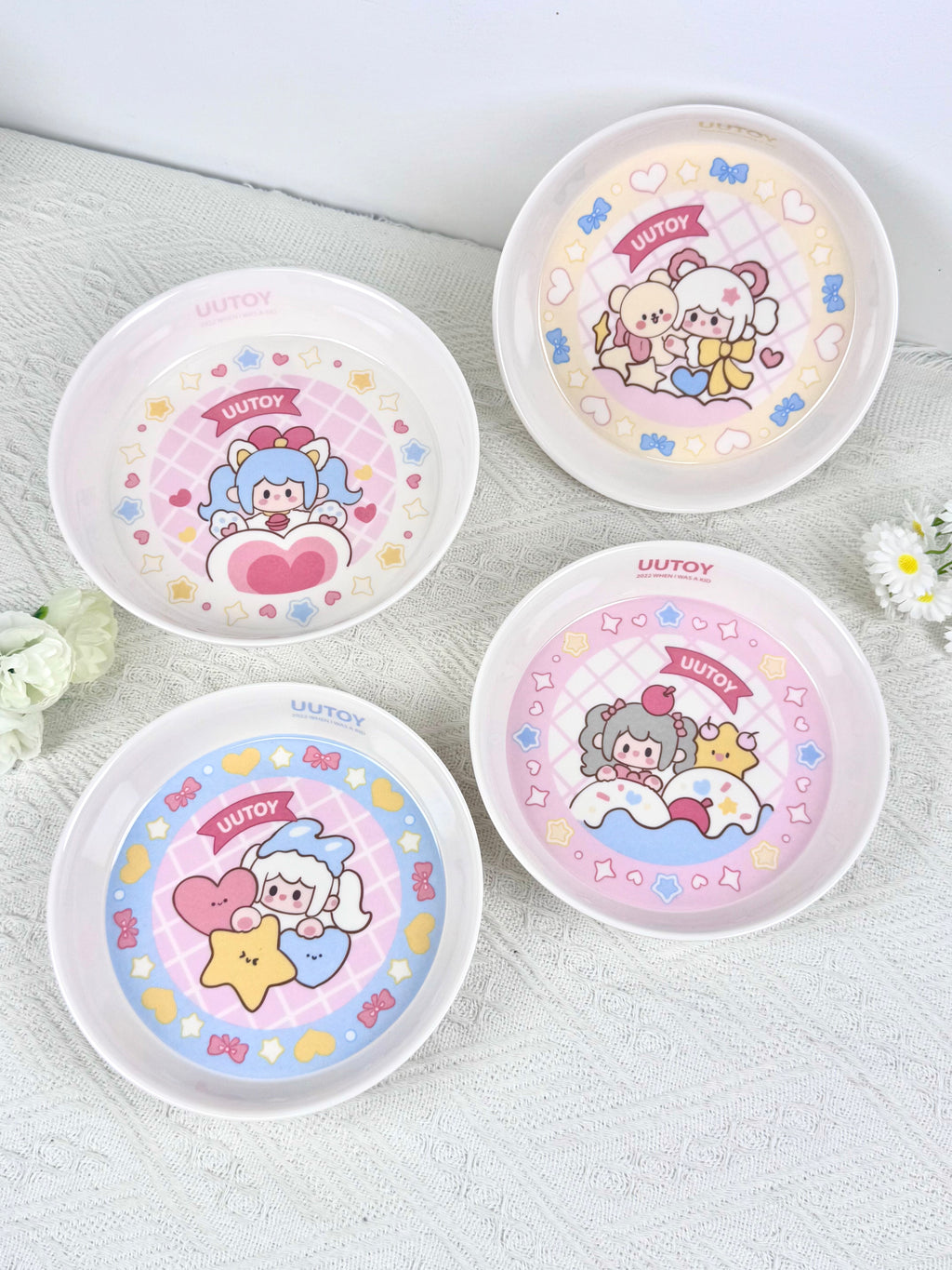 UUTOY Ceramic-Style Melamine Plate Blind Box