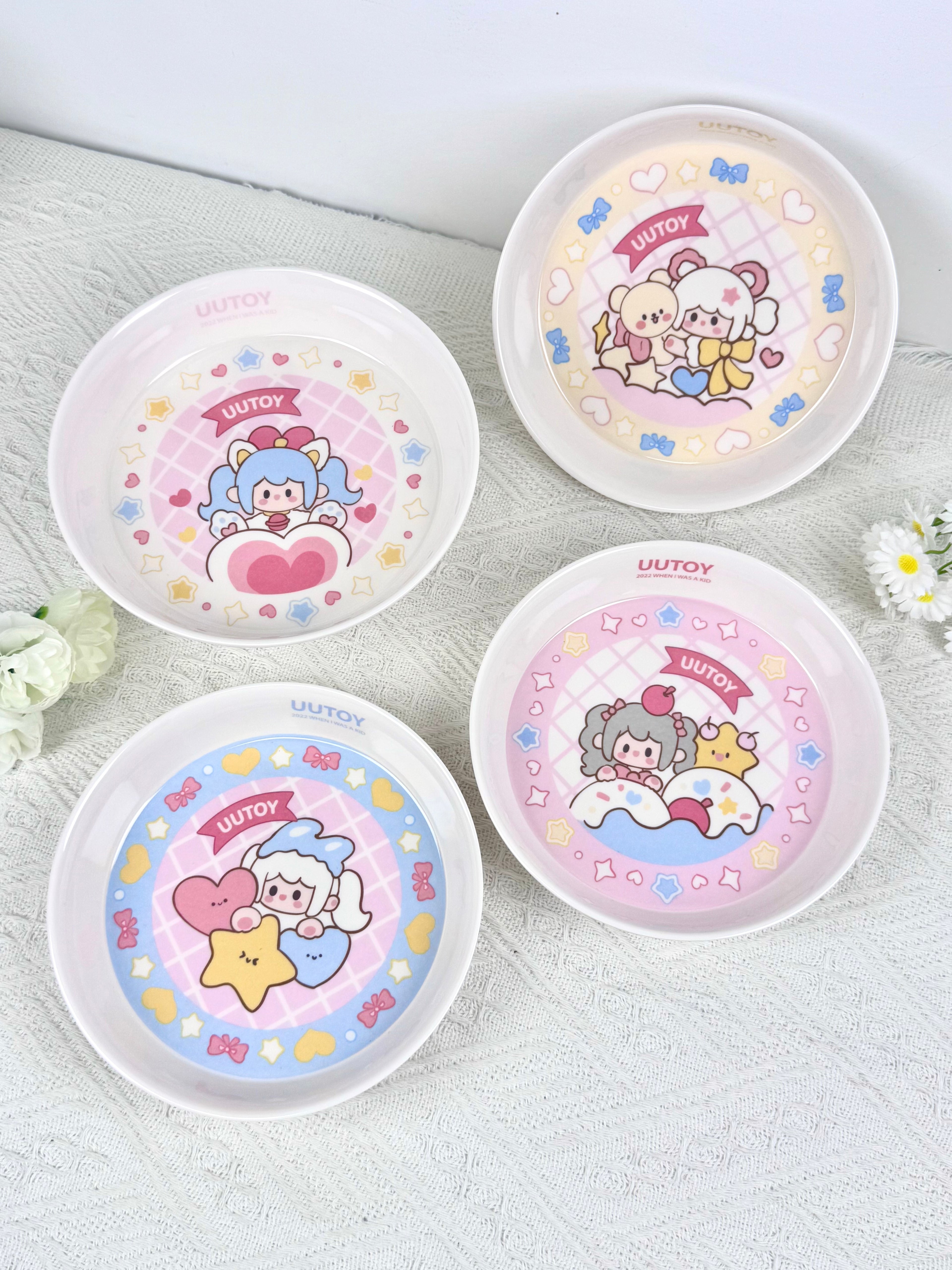 UUTOY Ceramic-Style Melamine Plate Blind Box