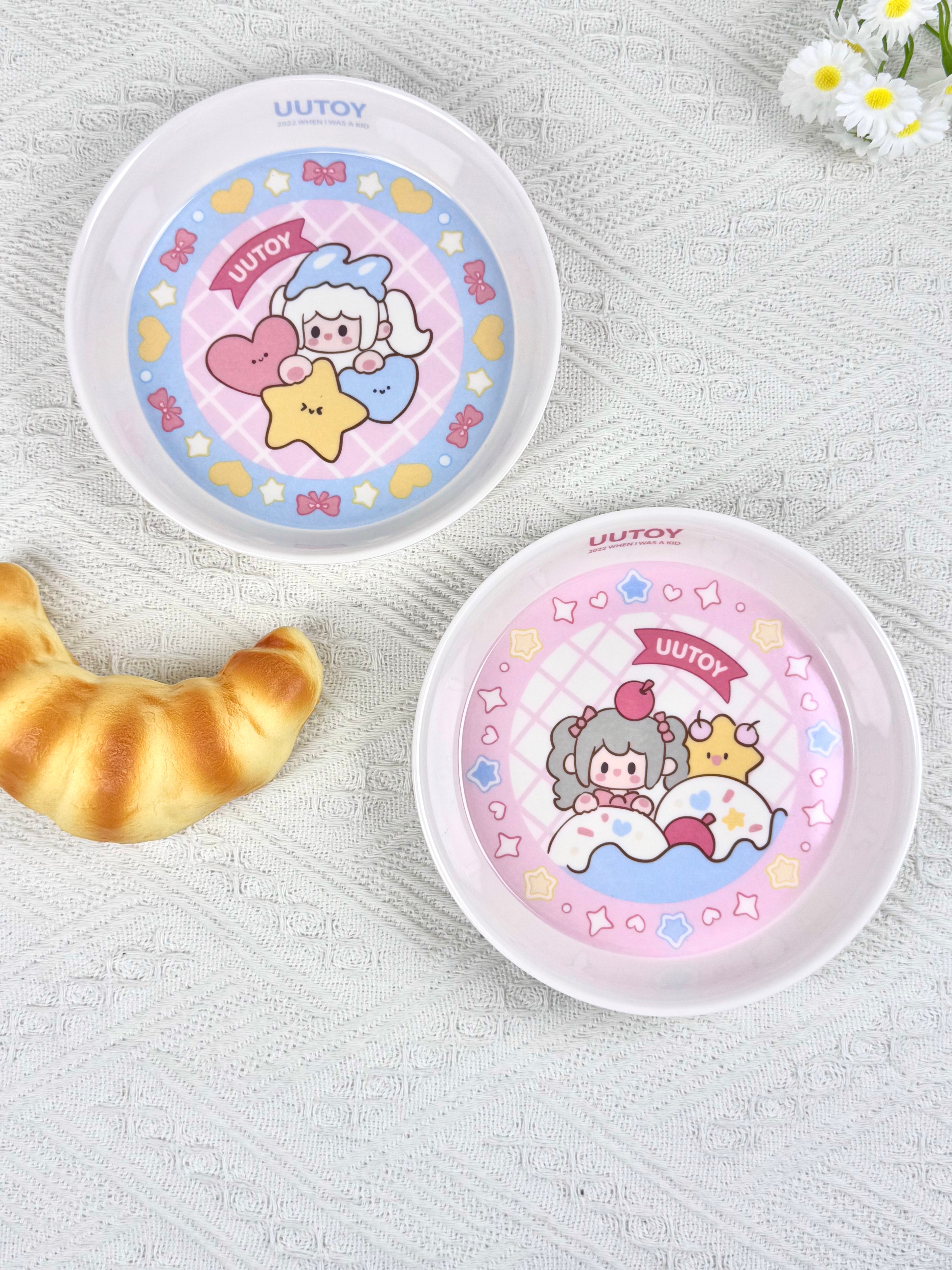 UUTOY Ceramic-Style Melamine Plate Blind Box